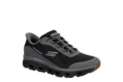 SKECHERS MENS SLIP-INS GLIDE-STEP SOLE HIKING WALKING SHOE SNEAKER WIDE WIDTH - Image 1 of 4