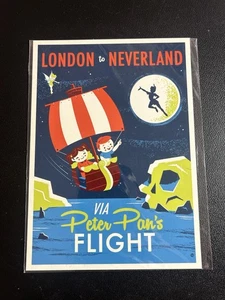 Postal de la Galería Disney WonderGround de Londres a Neverland a través de Peter Pan’s Flight - Imagen 1 de 2