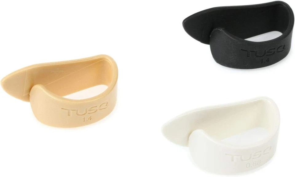 Selecciones para pulgar de guitarra Graph Tech TUSQ color mixto 1,40 (paquete de 3) PQP-0140-MX Foto 1 de 1