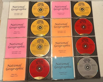 NATIONAL GEOGRAPHIC Interactive Magazine 30 CD-ROM Set 1888-1996 - Image 1 of 4