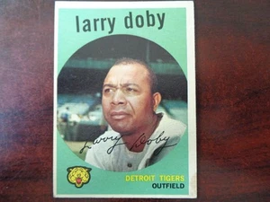 1959 Topps Larry Doby #455 EX Condition-TIGERS-INDIANS C - Picture 1 of 2