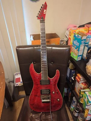 ESP КРАСНЫЙ СТЕГАНЫЙ LTD MH-401QM - Изображение 1 из 4