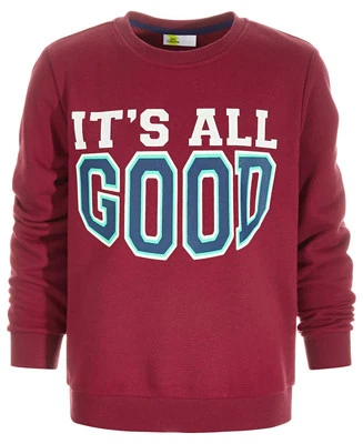 Epic Threads Big Boys It's All Good Graphic Sweatshirt Chinese Apple L (14/16) - Image 1 of 3