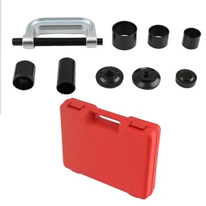 Ball Joint Press Tool Master Kit for Auto Wheel Hub Installation 8 PC Set - Picture 1 of 12