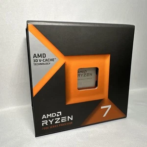 Processeur AMD Ryzen 7 7800X3D (5 GHz, 8 cœurs, socket AM5) - Scellé ! - Photo 1/3
