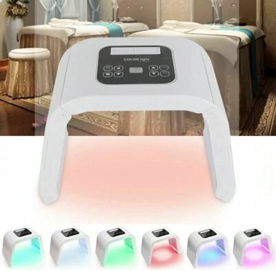 MARKENLOS 7 Farbe LED Therapie Lamp PDT Photon Therapie Lichttherapie Gesichtsmaske 32W