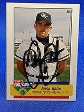 AUTOGRAPH AUTO 1994 Fleer ProCards #738 Jason Bates