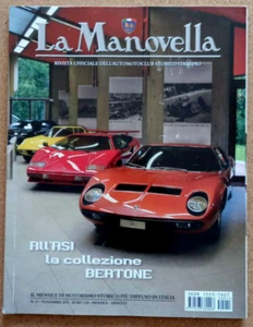 RIVISTA LA MANOVELLA n.11 Novembre 2015 Bertone Fiat 500 Mercedes Honda Iveco - Imagen 1 de 11