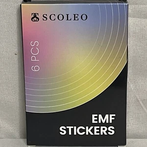 6 Anti Radiation Protection EMF Shield Phone Smartphone Home Radio, Scolio - Picture 1 of 7