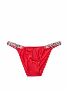 Victoria's Secret Shine Strap Very Sexy Cheeky Panty Logo Rot S - Bild 1 von 1
