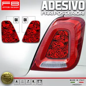 Adhesivos Stickersbomb Fiat 500 Abarth CL 595 695 Carreras Faros Headlights Rear - Imagen 1 de 2