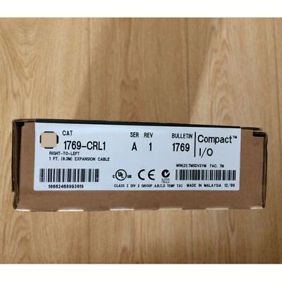 New Sealed AB 1769-CRL1 CompactLogix Right To Left 1 FT 0.3M Expansion Cable PLC - Image 1 of 3