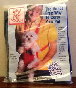 Dog carrier by Pet Pouch, size L for dogs 10-18 lbs - Picture 1 of 3