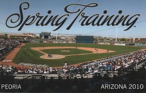 2010 Mariners & Padres Peoria Sports Complex Spring Training Stadium Postcard - Picture 1 of 2