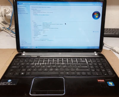 HP Pavilion dv6-6b01ax 15.6", AMD A6-3410, 4GB RAM, 500GB SSD, Windows 7 Pro - image 1 of 4