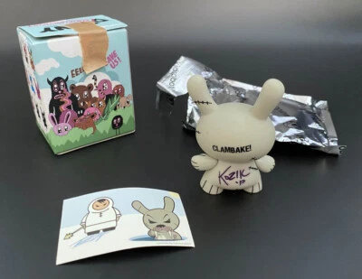 Frank Kozik Signed Kidrobot 2009 3" Endangered Walrus Dunny Series AUTOGRAPHED - Image 1 of 4