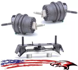 New Front Engine & Automatic Transmission Mounts Chevrolet Camaro 6.2L 2010-2015 - Picture 1 of 7
