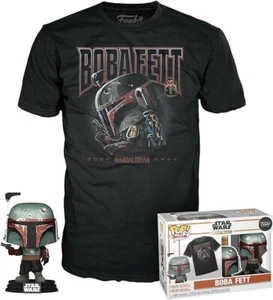 Star Wars T shirt Boba Fett Funko Pop Vinyl Figure Size L - Picture 1 of 2