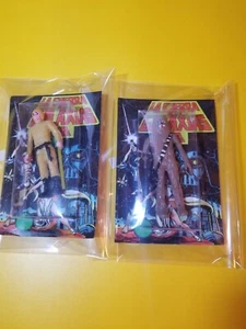 Luke & Chewbacca Star Wars Vintage Lot Mexico Bootleg Figure 3.75 Kenner Rare  - Picture 1 of 9