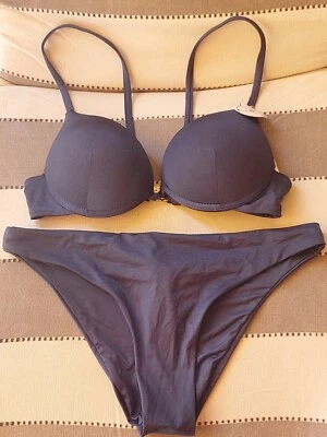 Philippe Matignon Damen Badeanzug Bikini blau Gr. IT 1 - Bild 1 von 4
