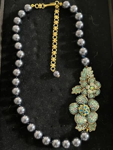 Collar Heidi Daus "Sweet Nothing" 19" con estación de cristal extensor de 4" - Imagen 1 de 2