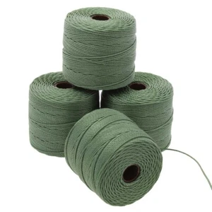 S-lon, Tex 210, helecho, cable de cuentas de nailon, 0,5 mm, 77 yardas/70,4 metros, (slon110) - Imagen 1 de 1