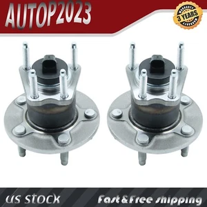 Par (2) de buje y cojinete de rueda trasera para Saturn Aura Pontiac G6 Chevy Malibu Cobalt - Imagen 1 de 11
