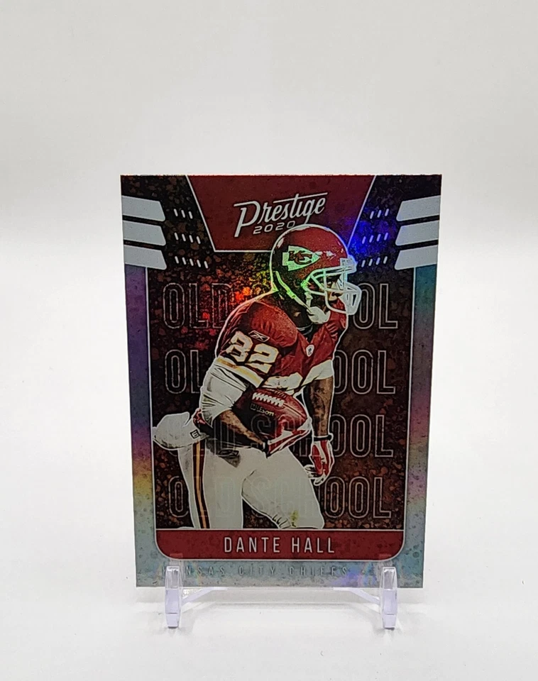 2020 Panini Prestige Dante Hall No. OS-DH Old Scool Foil - Image 1 of 2