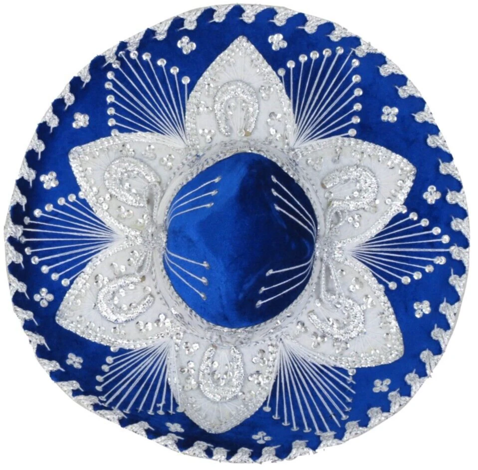 Sombrero Charro Mexicano Adulto - Real y Plata | Tradición Auténtica | Unisex Foto 1 de 2