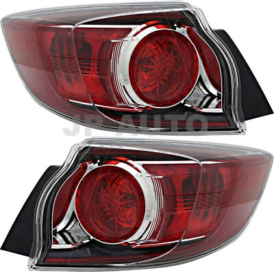 For 2010-2013 Mazda 3 Hatchback Tail Light Set Driver and Passenger Side - Image 1 of 4