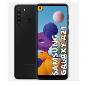 Samsung Galaxy A21 SM-A215U - 32GB - 3GB RAM- 6.5” Display- Black-Unlocked - Afbeelding 1 van 16