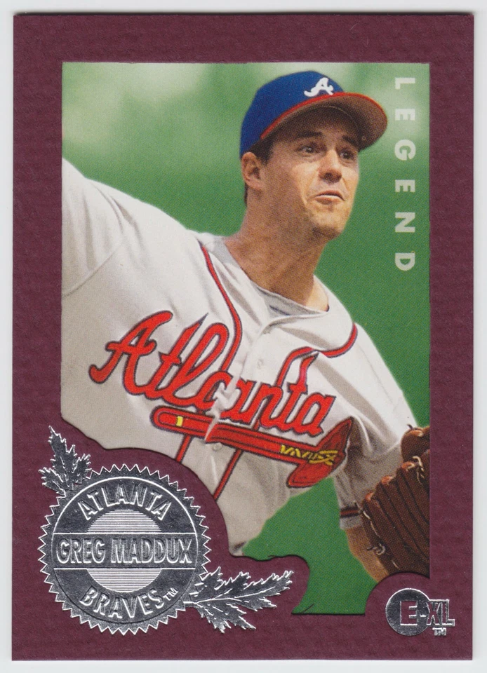 1996 Emotion  XL - Greg Maddux - #146 - Atlanta Braves - NrMt-Mt - Image 1 of 4