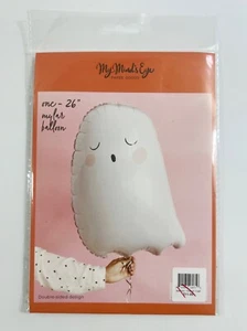 Trick or Treat Ghost Mylar Balloon - Picture 1 of 5