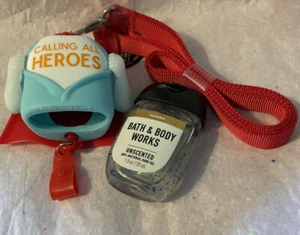 Bath & Body Works Calling All Heroes Schlüsselband/Tasche Clip auf Halter & Duft - Bild 1 von 3