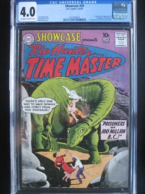 Showcase #20 CGC 4.0 DC Comics 1959 Origin & 1st app Rip Hunter - Image 1 of 4
