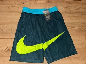 NIKE BOYS' DRI-FIT BASKETBALL SWOOSH SHORTS SIZE LARGE NWT $30 - Picture 1 of 3