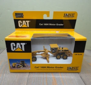 Norscot Caterpillar Cat 160h Motor Grader Die-Cast 1/87 HO Scale 55127 New - Picture 1 of 10