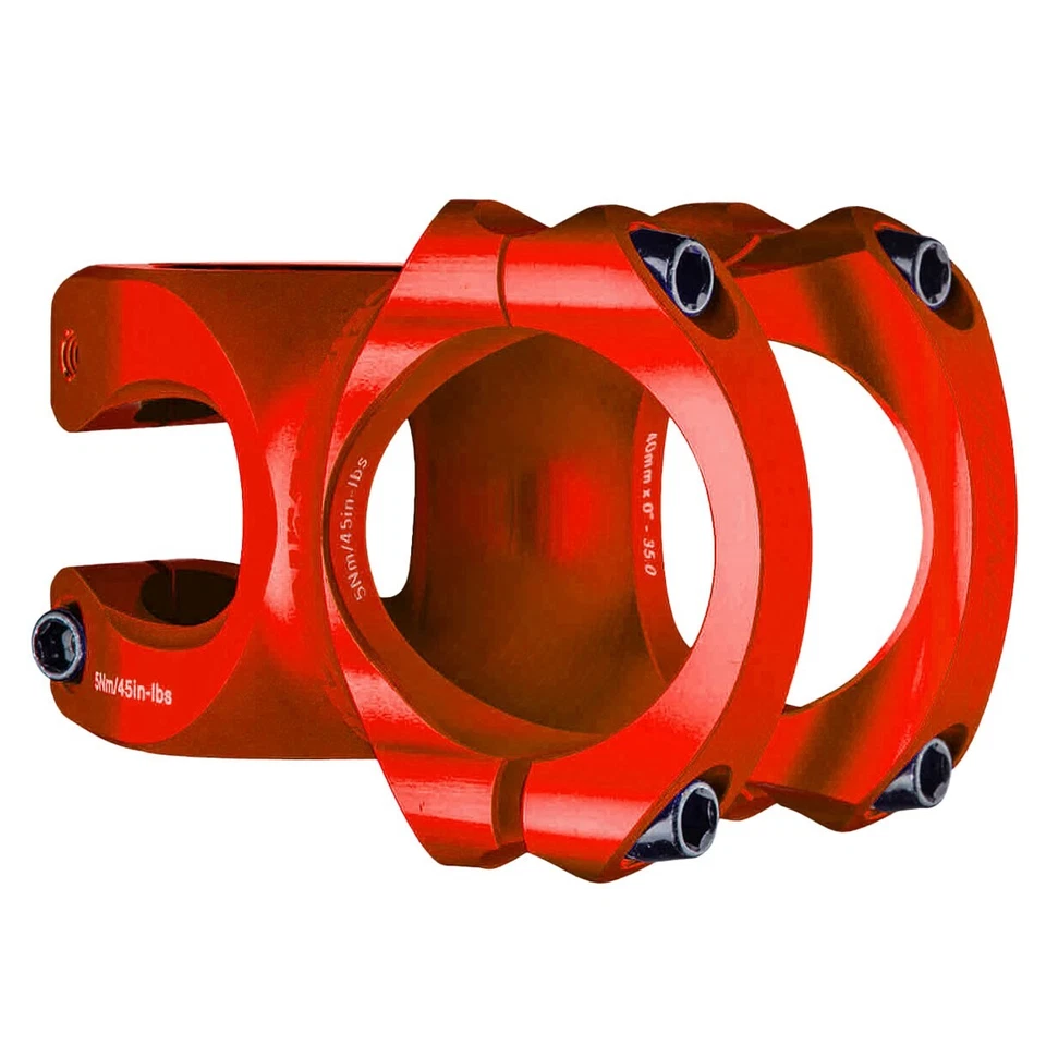 Vástago de bicicleta de montaña Race Face Turbine R MTB rojo 35,0 x 0 grados x 32 mm Foto 1 de 1