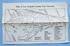 Carte du parc des expositions du comté de Los Angeles - vers 1948