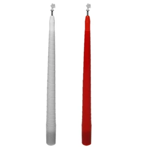 Velas que cambian de color y desaparecen (blanco a rojo) - Truco - Imagen 1 de 2