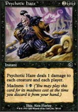 4 Psychotic Haze 4x x4 -  LP - Torment - SPARROW MAGIC - mtg -