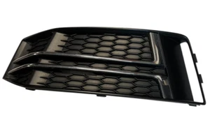 2017-2019 AUDI A4 FRONT LEFT DRIVER SIDE LOWER GRILLE 8W0807681F OEM - Picture 1 of 6