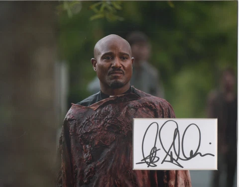 SETH GILLIAM Signed 10x8 Photo Display THE WALKING DEAD COA Cover