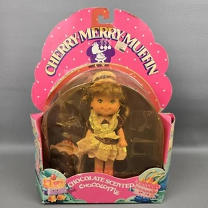 Bambola vintage anni 80 Mattel Cherry Merry Muffin Chocolottie goccia di cioccolato - Foto 1 di 8
