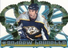 1998-99 Crown Royale #72 ANDREW BRUNETTE - Nashville Predators