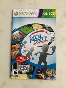 Game Party: In Motion | Xbox 360 | Manual Only - Picture 1 of 3