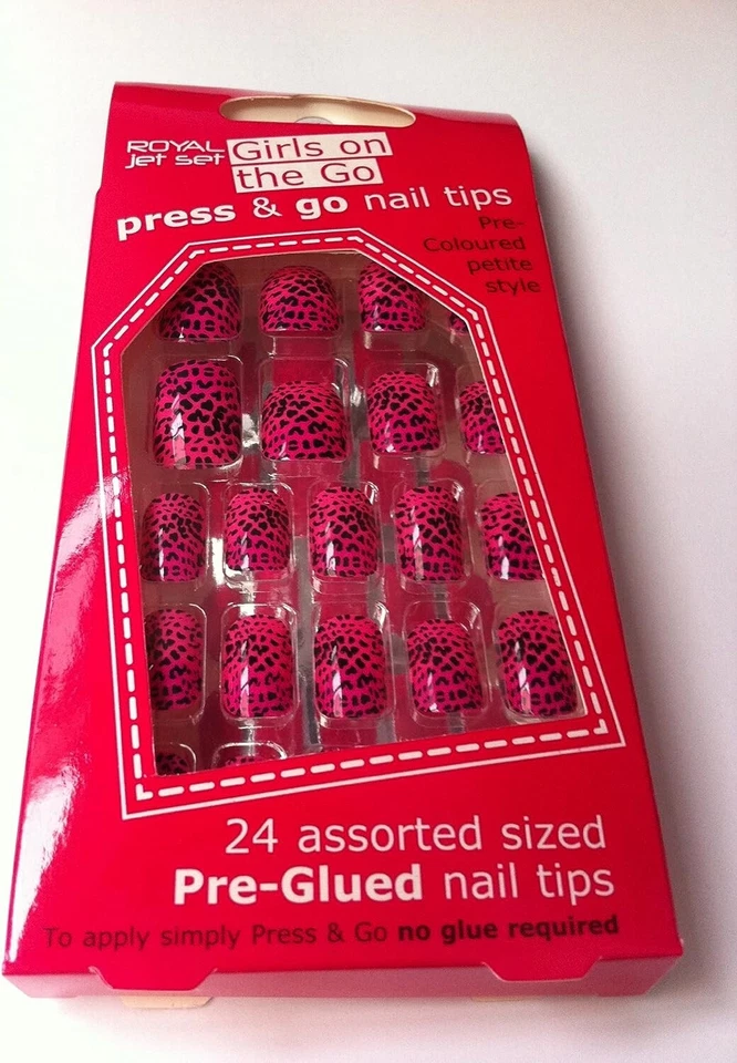 Royal Girls On The Go Press & Go Petite False Nails - Style 8 - Image 1 of 1