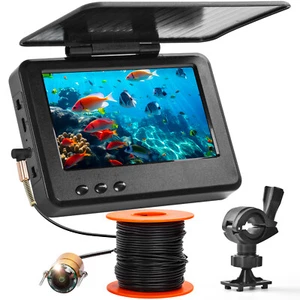 30M Underwater Fishing Camera 4.3" LCD Monitor Fish Finder 8 LED IR Night Vision - Photo 1/9