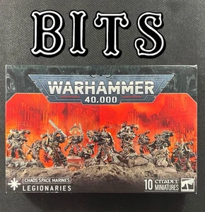 Bits Chaos Space Marines Legionaries Warhammer 40,000 Bitz CSM Black Legion - Picture 1 of 114