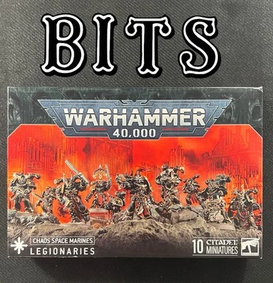 Bits Chaos Space Marines Legionaries Warhammer 40,000 Bitz CSM Black Legion - Image 1 of 3
